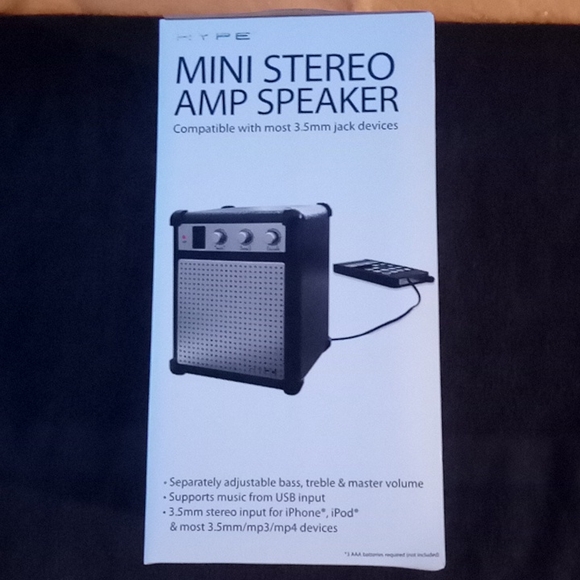 Hype mini stereo amp speaker. - Picture 5 of 9